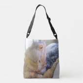 Jouw naam - Speciaal gemaakte dragofoto toevoegen Crossbody Tas (Achterkant)