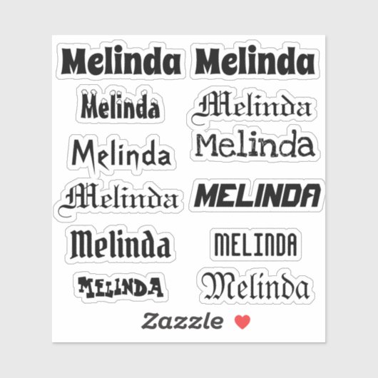 JOUW NAAM Stickers wissen Venster Laptop Auto Deca (Vel)