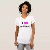 Jouw naam T-shirt toevoegen () (Voorkant volledig)