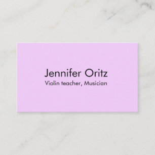 Jouw naam tekst toevoegen violist muzikant musicus visitekaartje