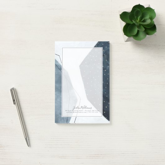 Jouw naam toevoegen | Aangrenzende afbraak Post-it® Notes (Kantoor)