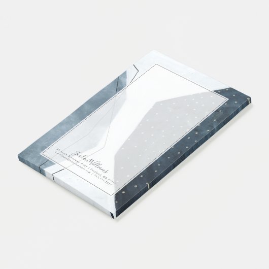 Jouw naam toevoegen | Aangrenzende afbraak Post-it® Notes (Schuin)