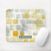 Jouw naam toevoegen | Abstract afdrukken van Carac Muismat (Met muis)