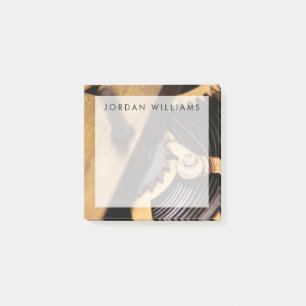 Jouw naam toevoegen   Abstracte horloge-apparatuur Post-it® Notes