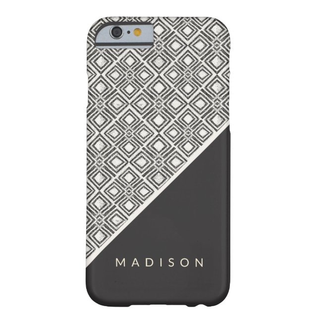 Jouw naam toevoegen | Afrikaans Wilde Patroon Case-Mate iPhone Case (Achterkant)