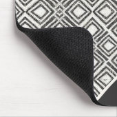 Jouw naam toevoegen | Afrikaans Wilde Patroon Muismat (Hoek)