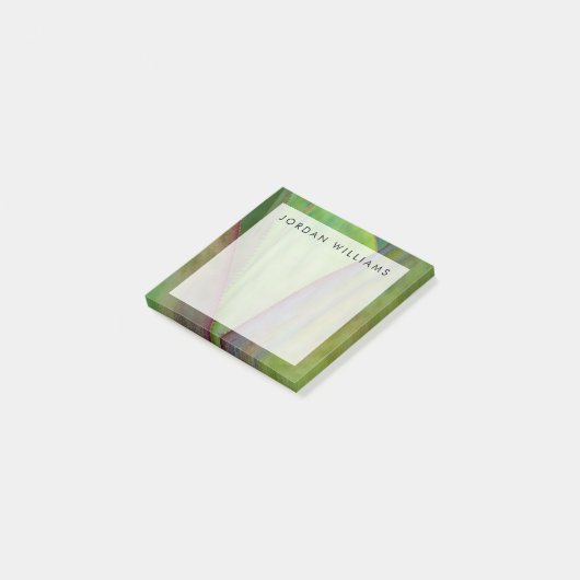 Jouw naam toevoegen | Agave Plant Detail Post-it® Notes (Schuin)