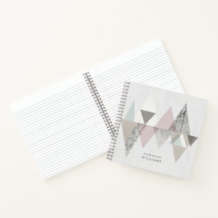 Jouw naam toevoegen  Amusement II  Geometrisch mod Notitieboek