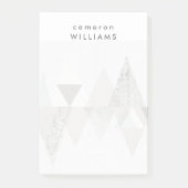 Jouw naam toevoegen | Amusement II | Geometrische  Post-it® Notes (Voorkant)