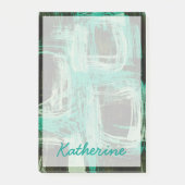 Jouw naam toevoegen | Aquamarine Windows I Post-it® Notes (Voorkant)