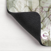 Jouw naam toevoegen | Arabesque Butterflies IV Muismat (Hoek)