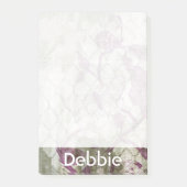 Jouw naam toevoegen | Arabesque Butterflies IV Post-it® Notes (Voorkant)