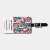 Jouw naam toevoegen | Arts- en chirurgische patroo Bagagelabel (Voorkant horizontaal)