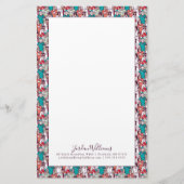 Jouw naam toevoegen | Arts- en chirurgische patroo Briefpapier (Voorkant)