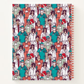 Jouw naam toevoegen | Arts- en chirurgische patroo Notitieboek (Achterkant)