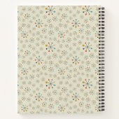 Jouw naam toevoegen | atoomgeïnspireerd midden-eeu notitieboek (Achterkant)