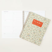 Jouw naam toevoegen | atoomgeïnspireerd midden-eeu planner (Display)