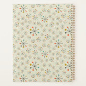 Jouw naam toevoegen | atoomgeïnspireerd midden-eeu planner (Achterkant)