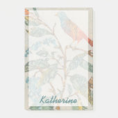 Jouw naam toevoegen | Aviary Collage II Post-it® Notes (Voorkant)