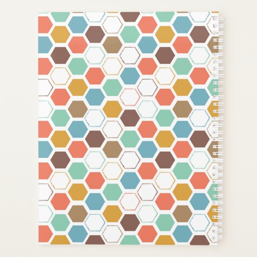 Jouw naam toevoegen | Bee Hive Module Patroon Planner (Achterkant)