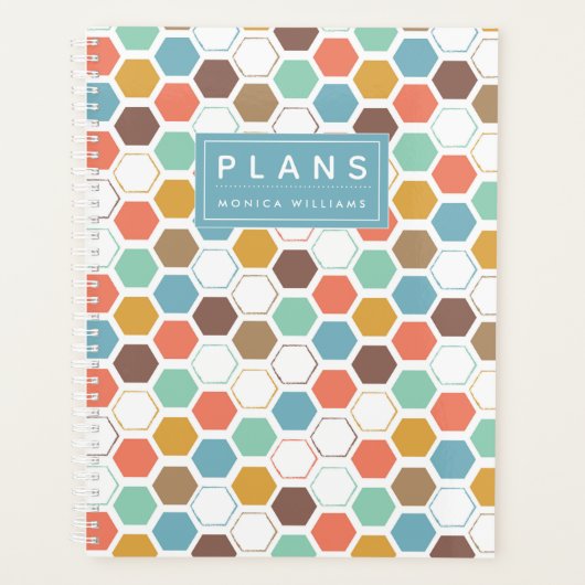 Jouw naam toevoegen | Bee Hive Module Patroon Planner (Voorkant)