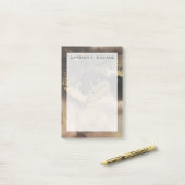 Jouw naam toevoegen | Bergzeeën Post-it® Notes (Op bureau)