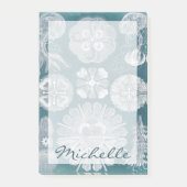 Jouw naam toevoegen | Blauwdruk IV Post-it® Notes (Voorkant)