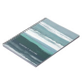 Jouw naam toevoegen | BLAUWGROEN ZEE Notitieboek (Linkerzijde)