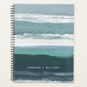 Jouw naam toevoegen | BLAUWGROEN ZEE Planner (Voorkant)