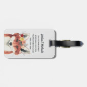 Jouw naam toevoegen | Bloemkwekerijbossen Bagagelabel (Achterkant horizontaal)