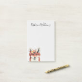 Jouw naam toevoegen | Bloemkwekerijbossen Post-it® Notes (Op bureau)