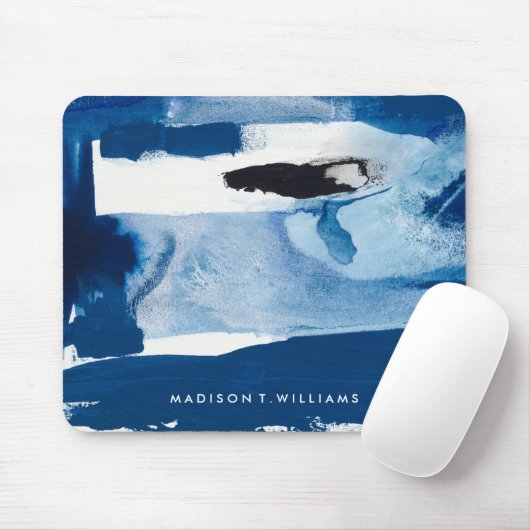 Jouw naam toevoegen | Blue Amore II Muismat (Met muis)