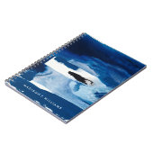 Jouw naam toevoegen | Blue Amore II Notitieboek (Linkerzijde)