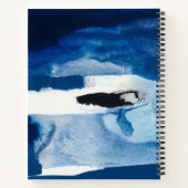 Jouw naam toevoegen | Blue Amore II Notitieboek (Achterkant)