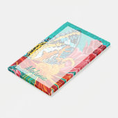 Jouw naam toevoegen | Botervlieg met bestemming I Post-it® Notes (Schuin)