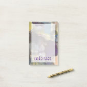 Jouw naam toevoegen | Calm Interlude Post-it® Notes (Op bureau)