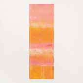 Jouw naam toevoegen | Caraïbisch luchtruim Yogamat (Achterkant)