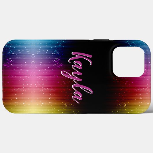 Jouw naam toevoegen Case-Mate iPhone case (Achterkant (horizontaal))