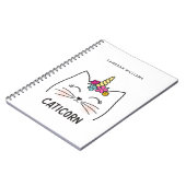 Jouw naam toevoegen | Caticorn Notitieboek (Linkerzijde)