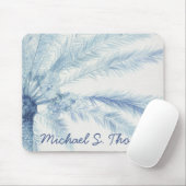 Jouw naam toevoegen | Chambray Palms II Muismat (Met muis)