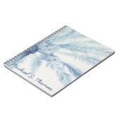 Jouw naam toevoegen | Chambray Palms II Notitieboek (Linkerzijde)