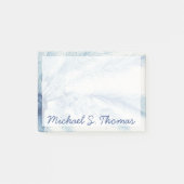 Jouw naam toevoegen | Chambray Palms II Post-it® Notes (Voorkant)