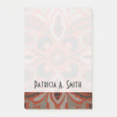 Jouw naam toevoegen | Cinnabar Suzani II Post-it® Notes (Voorkant)