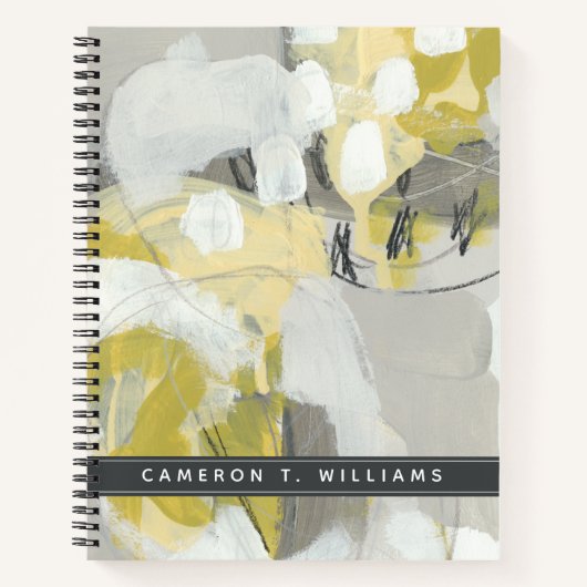 Jouw naam toevoegen | Citroenmais Notitieboek (Voorkant)