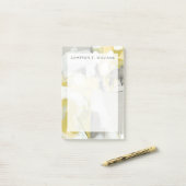 Jouw naam toevoegen | Citroenmais Post-it® Notes (Op bureau)