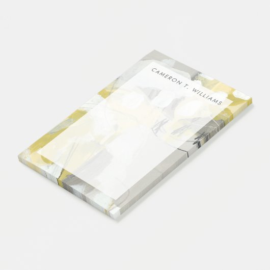 Jouw naam toevoegen | Citroenmais Post-it® Notes (Schuin)