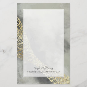 Jouw naam toevoegen   Cloud Matrix Briefpapier