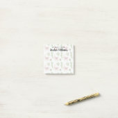 Jouw naam toevoegen | Collectie Llamarama | Cactus Post-it® Notes (Op bureau)