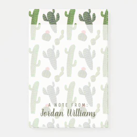 Jouw naam toevoegen | Collectie Llamarama | Cute C Post-it® Notes (Voorkant)