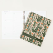 Jouw naam toevoegen | Colorful Cactus Pattern Planner (Display)